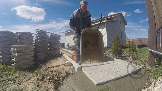 Укладка тротуарной плитки. все просто! Укладка тротуарной плитки. все просто!