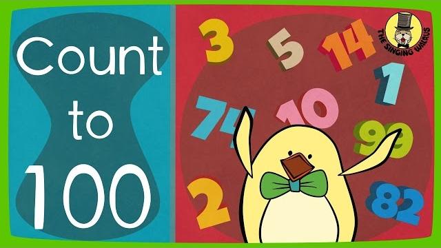 Big numbers song | count to 100 song | the singing walrus Big numbers song | count to 100 song | the singing walrus