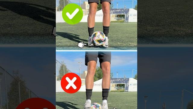 Aprende este truco básico de fútbol ️ #futbol Aprende este truco básico de fútbol ️ #futbol