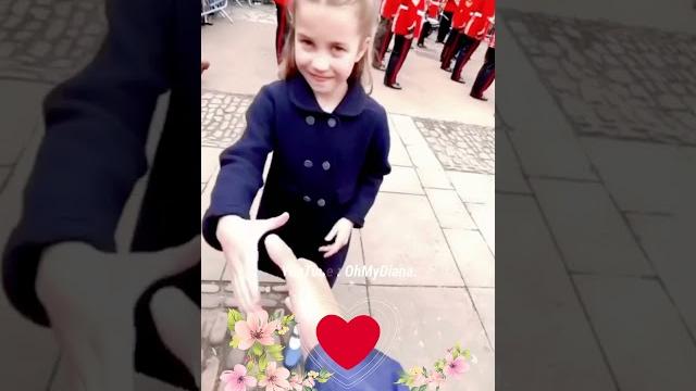 Принцесса шарлотта с отцом. милые моменты Принцесса шарлотта с отцом. милые моменты