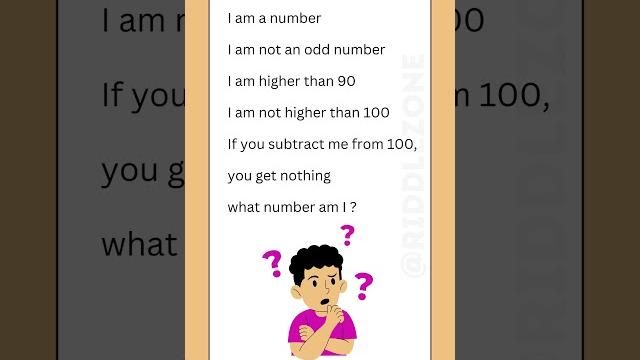 Number riddles with answer #mathriddles #riddles Number riddles with answer #mathriddles #riddles