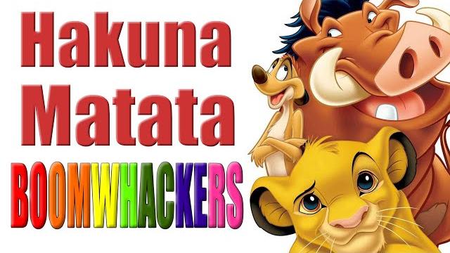 Hakuna matata from lion king | steady beat boomwhackers Hakuna matata from lion king | steady beat boomwhackers