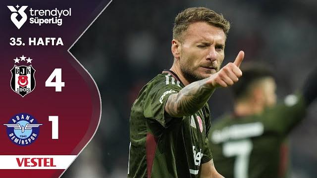 Vestel | beşiktaş (4-1) adana demirspor - highlights/özet | trendyol süper lig - 2024/25 Vestel | beşiktaş (4-1) adana demirspor - highlights/özet | trendyol süper lig - 2024/25