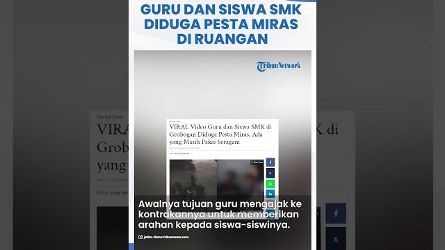Miris! aksi belasan siswa smk grobogan pesta miras dengan guru pakai seragam di ruangan kosong Miris! aksi belasan siswa smk grobogan pesta miras dengan guru pakai seragam di ruangan kosong