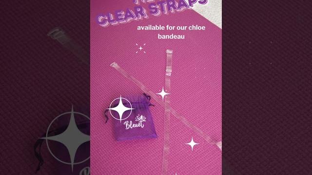 Clear straps are the bestt Clear straps are the bestt