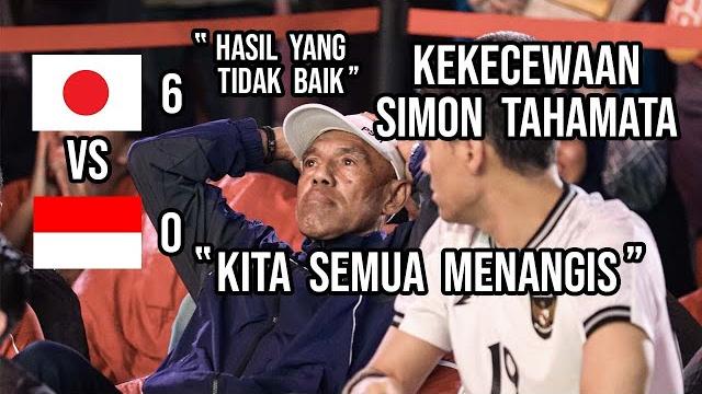 Simon tahamata kecewa timnas indonesia kalah telak dari timnas jepang di kualifikasi piala dunia Simon tahamata kecewa timnas indonesia kalah telak dari timnas jepang di kualifikasi piala dunia