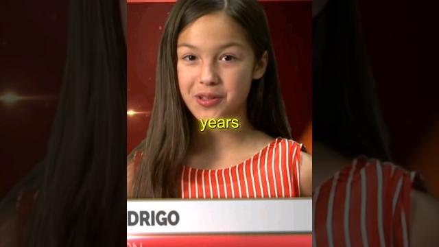 Olivia rodrigo on performing high notes as a kid Olivia rodrigo on performing high notes as a kid