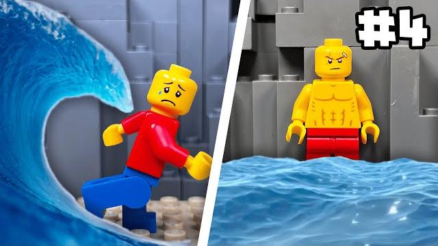 Я устроил lego цунами и затопил остров Я устроил lego цунами и затопил остров