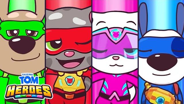 Lazy heroes in action ️ talking tom heroes cartoon collection Lazy heroes in action ️ talking tom heroes cartoon collection