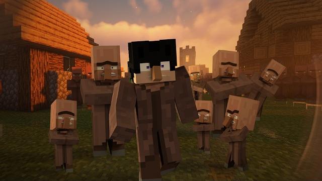 Menyamar di antara 100,000 villager !! Menyamar di antara 100,000 villager !!