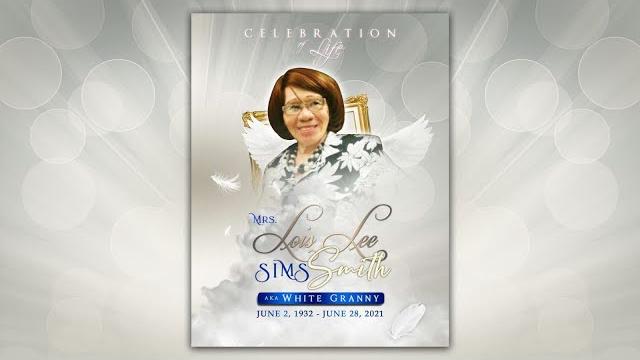 Lois lee sims smith 1932 - 2021 Lois lee sims smith 1932 - 2021