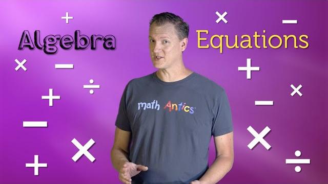 Algebra basics: solving 2-step equations - math antics Algebra basics: solving 2-step equations - math antics