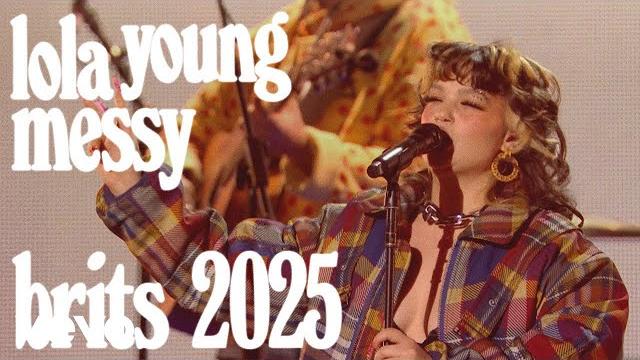 Lola young - messy (live from the brit awards 2025) Lola young - messy (live from the brit awards 2025)