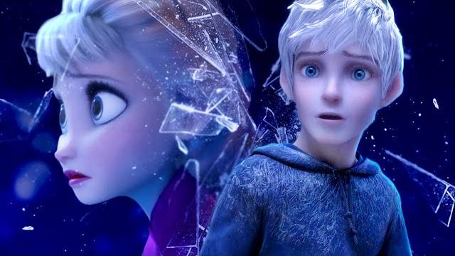 Elsa and jack frost - faded Elsa and jack frost - faded