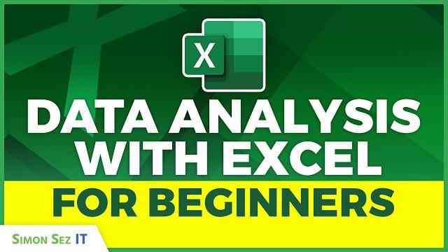 Introduction to data analysis with excel: 2-hour training tutorial Introduction to data analysis with excel: 2-hour training tutorial