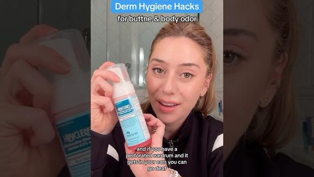 Derm hygiene hack #shorts Derm hygiene hack #shorts