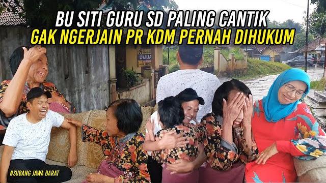 Kang dedi bareng bu siti guru sd yang paling cantik | pernah dihukum karena gak kerjakan pr Kang dedi bareng bu siti guru sd yang paling cantik | pernah dihukum karena gak kerjakan pr