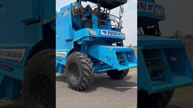 Punni maize combine harvester Punni maize combine harvester