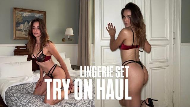 Try on: sexy lingerie set | paulina stepowska Try on: sexy lingerie set | paulina stepowska