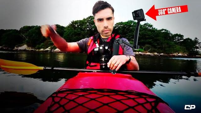 Most hilarious kayak ride with 360° camera | #shorts Most hilarious kayak ride with 360° camera | #shorts