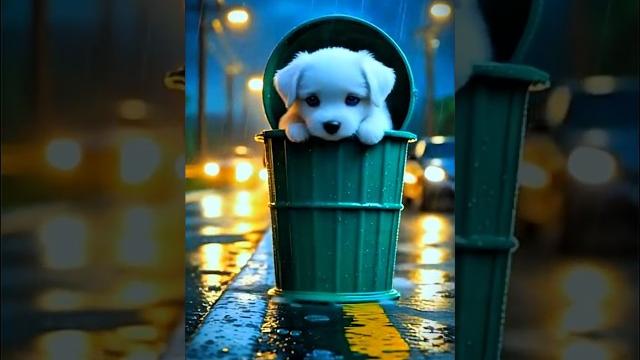 Puppy was abandoned by its owner,but jesus rescued him!#cuteanimals #funny #cute #animals #story Puppy was abandoned by its owner,but jesus rescued him!#cuteanimals #funny #cute #animals #story