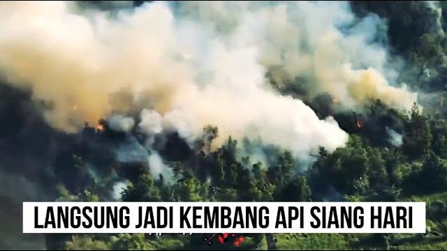 Depot roket bm-21 grad jadi kembang api Depot roket bm-21 grad jadi kembang api