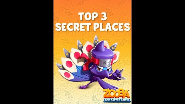 Top 3 secret places in zooba! - #shorts Top 3 secret places in zooba! - #shorts
