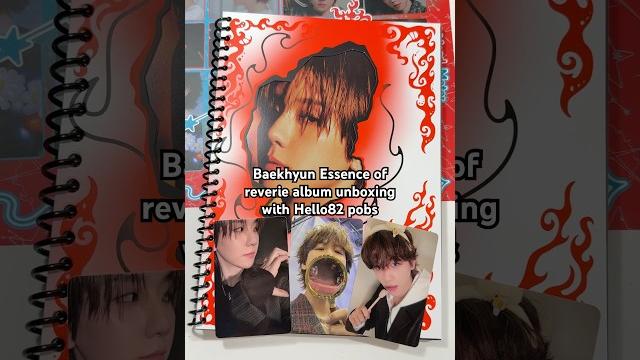 Baekhyun essence of reverie album unboxing with hello82 pobs! #baekhyun #essenceofreverie #unboxing Baekhyun essence of reverie album unboxing with hello82 pobs! #baekhyun #essenceofreverie #unboxing