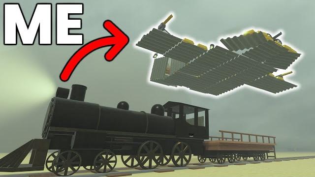 I built the ultimate *flying* train in dead rails I built the ultimate *flying* train in dead rails