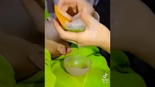 Girl gets cum jizz on face Girl gets cum jizz on face