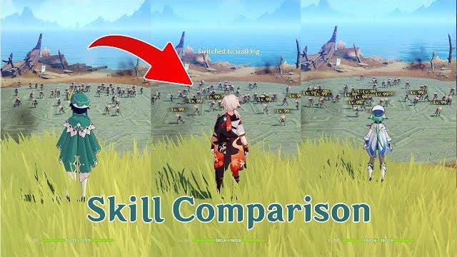 Genshin impact - skills comparison crowd control, sucrose vs kazuha vs venti comparison Genshin impact - skills comparison crowd control, sucrose vs kazuha vs venti comparison