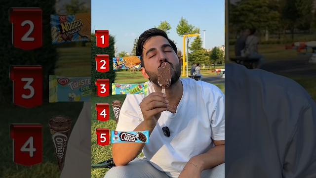 Algida dondurmaları sıralıyorum! Algida dondurmaları sıralıyorum!