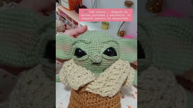 Grogu (baby yoda) tejido #amigurumi #crochet #crocheteando #tejido #babyyoda #grogu #mandalorian Grogu (baby yoda) tejido #amigurumi #crochet #crocheteando #tejido #babyyoda #grogu #mandalorian