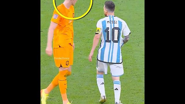 Messi vs weghorst Messi vs weghorst