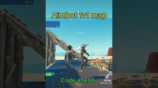 Aimbot 1v1 map #fortnite Aimbot 1v1 map #fortnite