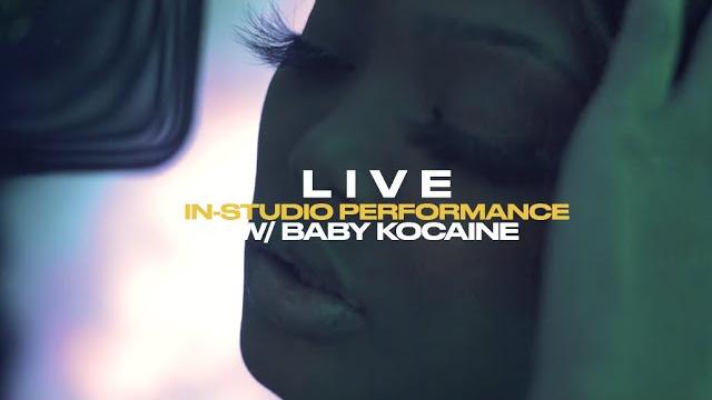 In-studio performance w/ baby kocaine In-studio performance w/ baby kocaine