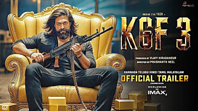 K.g.f. chapter 3 - ( hindi ) official trailer, rocking star yash, prasanth neel, raveena tandon K.g.f. chapter 3 - ( hindi ) official trailer, rocking star yash, prasanth neel, raveena tandon