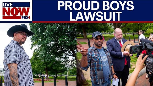 Proud boys sue us government for $100 million Proud boys sue us government for $100 million