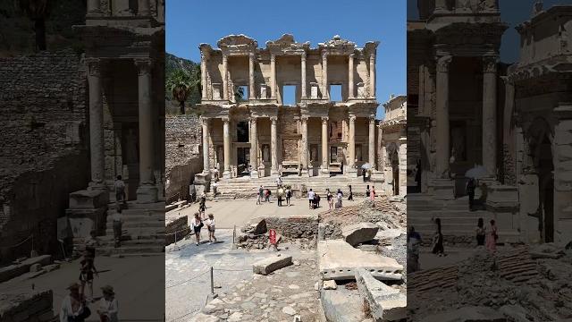 #ancient city#celsus library#turkey#ephesus#efes#ruins#well preserved#history#roman empire #ancient city#celsus library#turkey#ephesus#efes#ruins#well preserved#history#roman empire