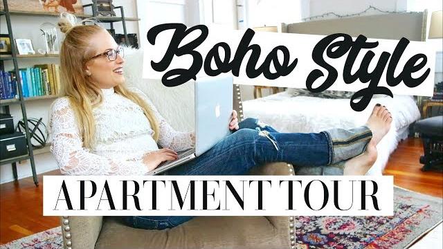 Boho style apartment tour Boho style apartment tour
