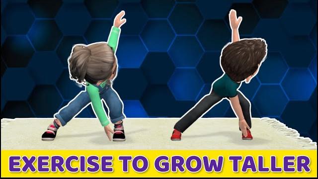 Stretching exercise to grow taller: children workout Stretching exercise to grow taller: children workout