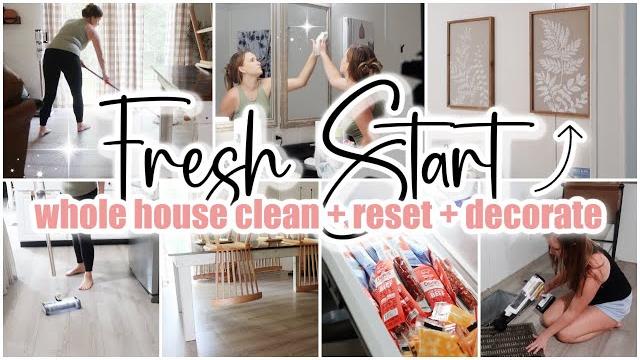 *fresh start* extreme all day whole house deep clean with me // sunday reset cleaning motivation *fresh start* extreme all day whole house deep clean with me // sunday reset cleaning motivation