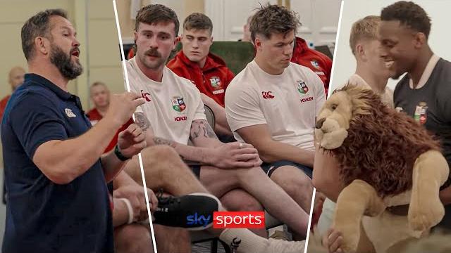 Passionate lions team talk as pollock gifted bill the lion at portugal camp | ultimate test Passionate lions team talk as pollock gifted bill the lion at portugal camp | ultimate test