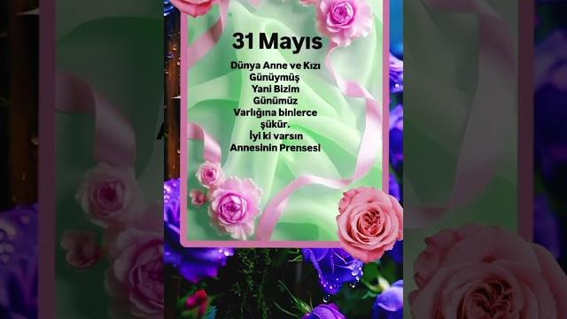 31 mayıs anne kız gününüz kutlu olsun prensesine gönder #anne #kiz #prenses #shorts #reklam 31 mayıs anne kız gününüz kutlu olsun prensesine gönder #anne #kiz #prenses #shorts #reklam