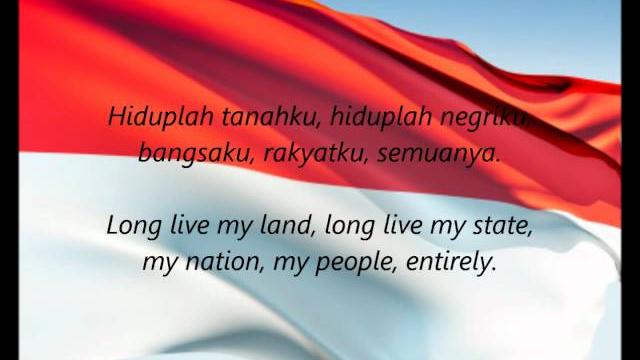 Indonesian national anthem - "indonesia raya" (id/en) Indonesian national anthem - "indonesia raya" (id/en)