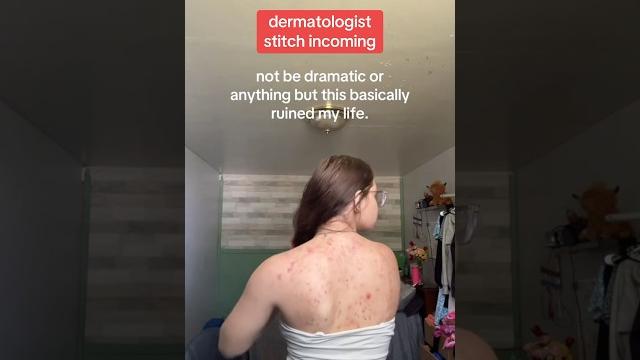 How to clear back/body acne at home, from a dermatologist. stitch with dani #bodyacne #skincare How to clear back/body acne at home, from a dermatologist. stitch with dani #bodyacne #skincare