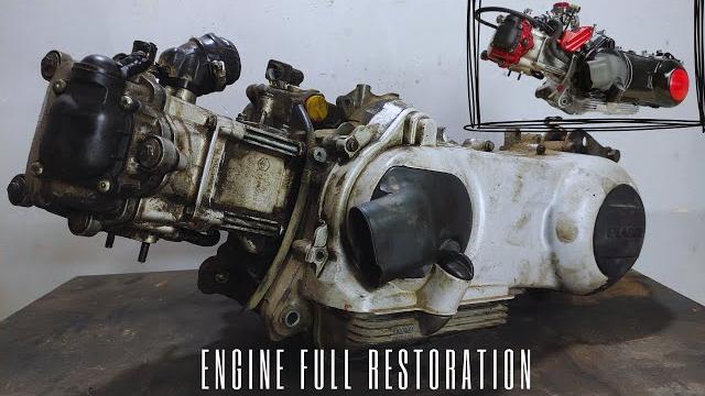 Scooter engine rebuild (piaggio vespa) Scooter engine rebuild (piaggio vespa)