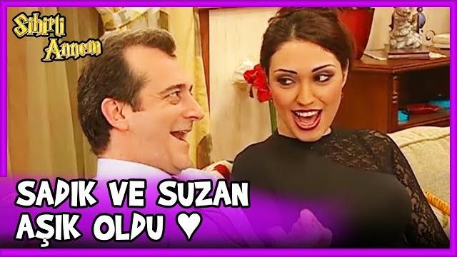 Sadık, suzan'a aşik oldu - sihirli annem 10.bölüm Sadık, suzan'a aşik oldu - sihirli annem 10.bölüm