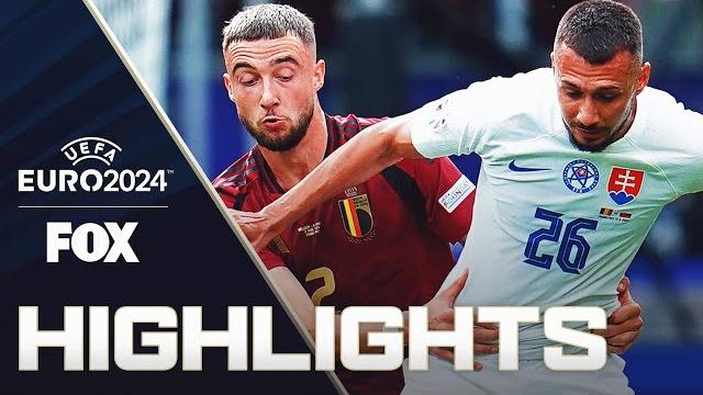 Belgium vs. slovakia highlights | uefa euro 2024 Belgium vs. slovakia highlights | uefa euro 2024