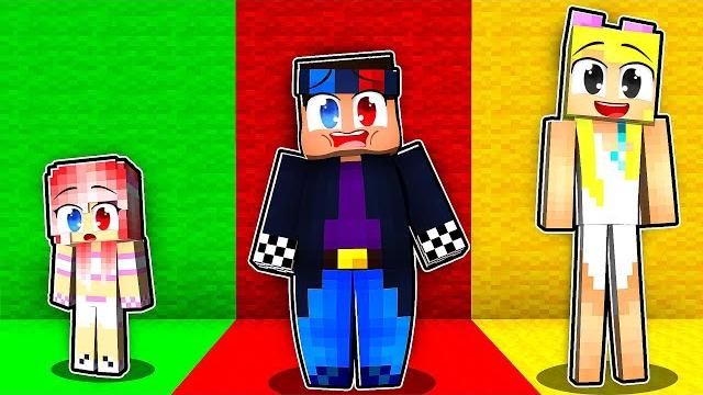 Small vs fat vs small in minecraft! Small vs fat vs small in minecraft!